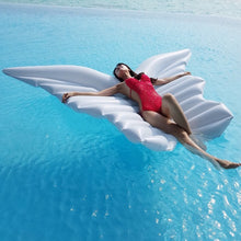Load image into Gallery viewer, Giant Angel Wings Inflatable Pool Floating Air Mattress
