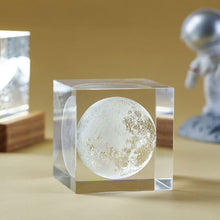 Load image into Gallery viewer, 3D Moon Cube LED Night Light
