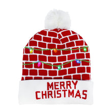 Load image into Gallery viewer, LED Christmas Knitted Hat
