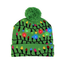 Load image into Gallery viewer, LED Christmas Knitted Hat
