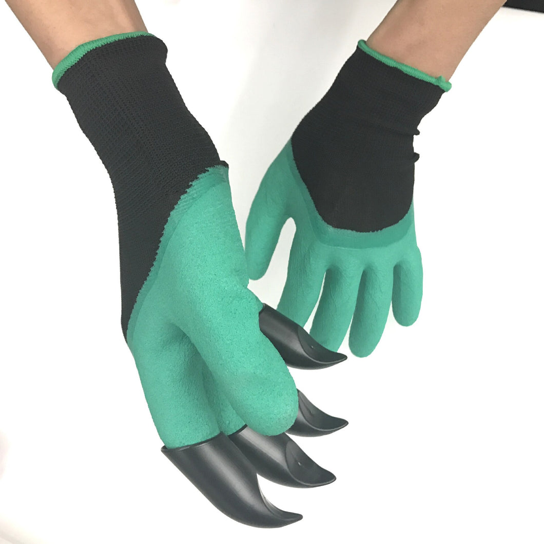 Super Comfy and Tough Claw Garden Gloves for Digging & Planting