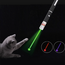 Load image into Gallery viewer, 5MW Super LED Laser Pet Cat Toy Red Dot Light Sight 530Nm 405Nm 650Nm Interactive Laser Pen Pointer - Toy Town Central
