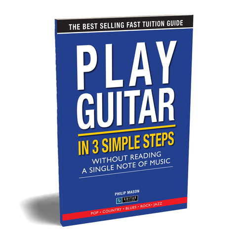 Play guitar in just 3 Easy Steps - with Free Bonus Sheet! (Limited time only) - Toy Town Central