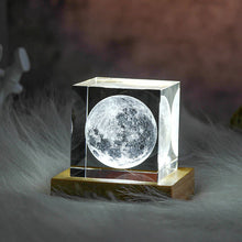 Load image into Gallery viewer, 3D Moon Cube LED Night Light
