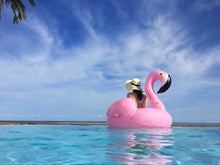 Load image into Gallery viewer, Giant Inflatable Flamingo 60 Inches Unicorn Pool Floats Tube Raft Swimming Ring Circle Water Bed Boia Piscina Adults Party Toys
