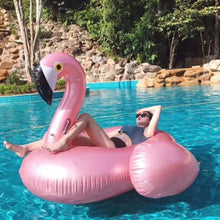 Load image into Gallery viewer, Giant Inflatable Flamingo 60 Inches Unicorn Pool Floats Tube Raft Swimming Ring Circle Water Bed Boia Piscina Adults Party Toys
