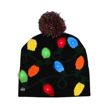 Load image into Gallery viewer, LED Christmas Knitted Hat
