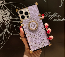 Load image into Gallery viewer, Luxury Flower Glitter Diamond Phone Case for iPhone
