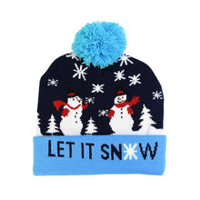 Load image into Gallery viewer, LED Christmas Knitted Hat
