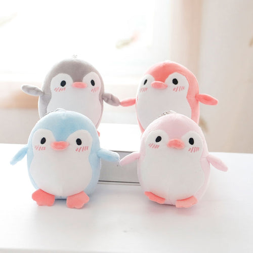 Adorable and Cute Soft Penguin Small Cuddly 12cm Teddy - Toy Town Central