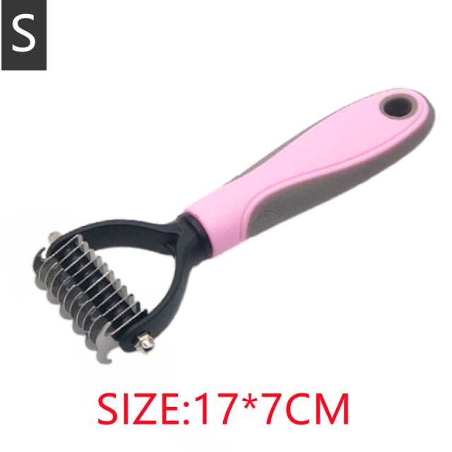 New Pet Hair Removal Comb for Dogs and Cat Grooming